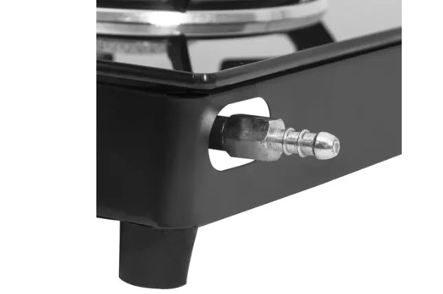 Kelvinator Gas Stove KGSGTR2022B Glass Top Black