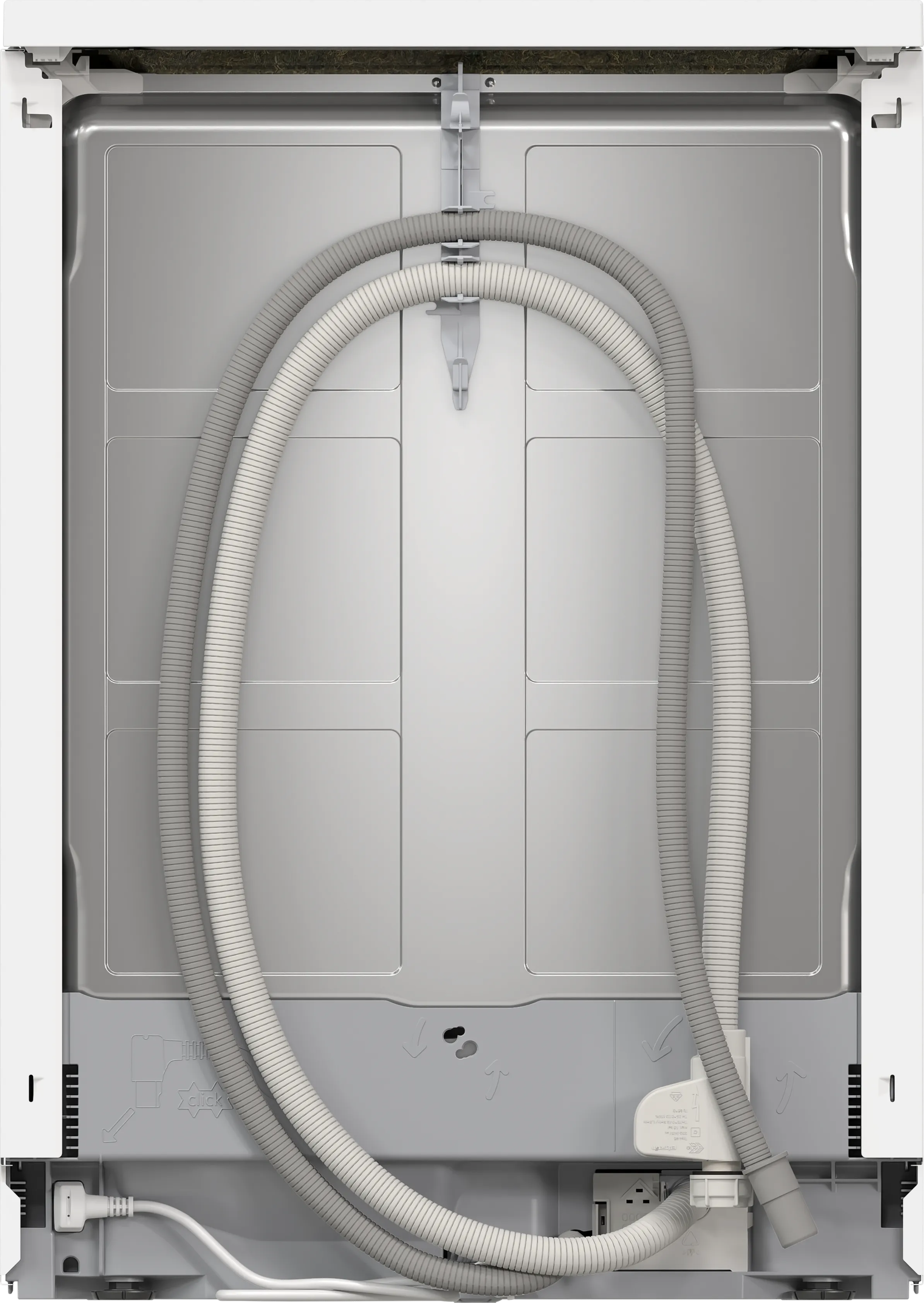 Bosch SMS6ZCW37Q Series 6 Bosch free-standing dishwasher 60 cm White