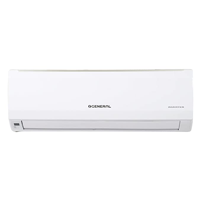OGeneral 1 Ton 3 Star Split Inverter Air Conditioner ASGA12CLWA-B, White