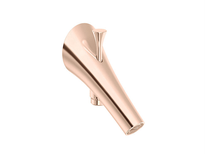 kohler K-23974IN-AA-RGD Bath spout with diverter in rose gold