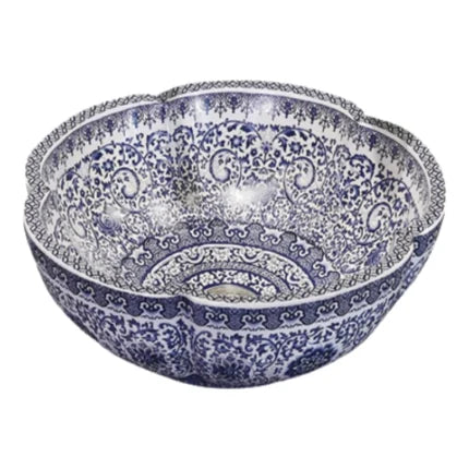 Sternhagen Designer Basin 03: Blue and White Top Sanitary Ware for Indian Bathrooms - Stylish Fittings