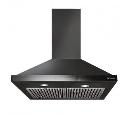 Faber Chimney Hood Topaz 3D PB BK T2S2 LTW 60