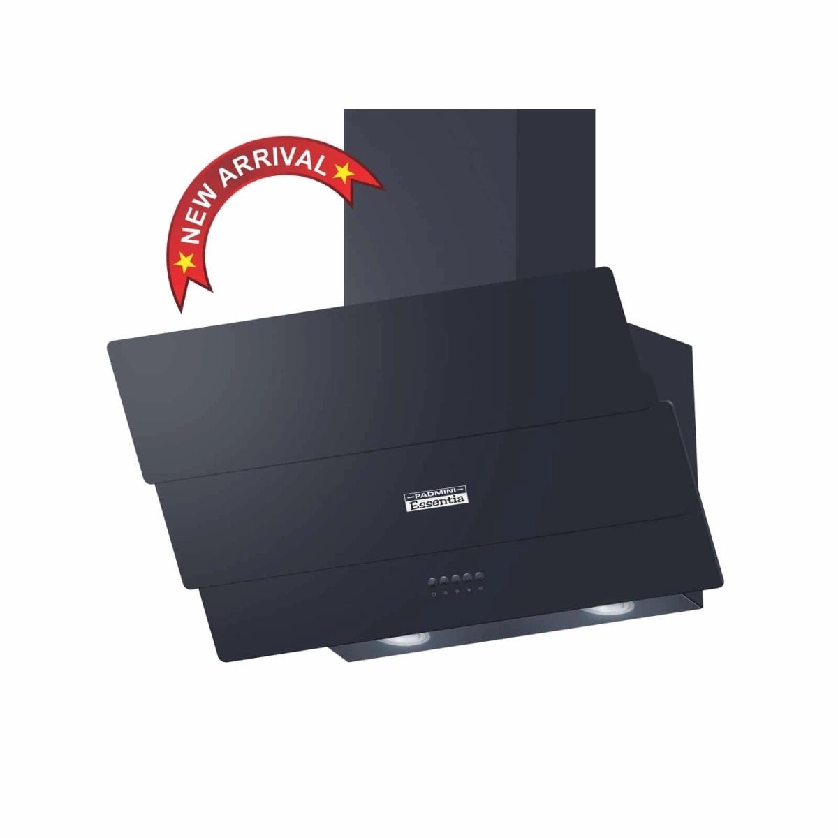 Padmini Trimax Kitchen Chimney - Black- 600MM