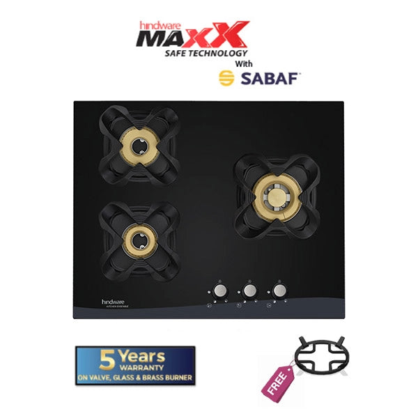 Hindware KA Hob Tulip 3B 65CM Black