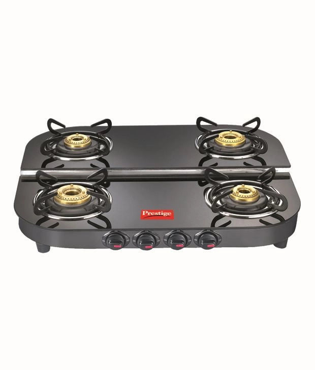 Prestige Royale DGT 04 Glass Top Gas Stoves 40281