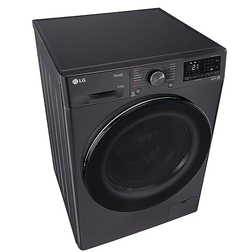LG 9 Kg (Wash) / 5 Kg (Dry), Ai Direct Drive Technology, Steam, TurboWash & Wi-Fi Fully Automatic Front Load Washer Dryer (FHD0905SWM, Intelligent & Convenient Fabric Care, Allergy Care, Midd