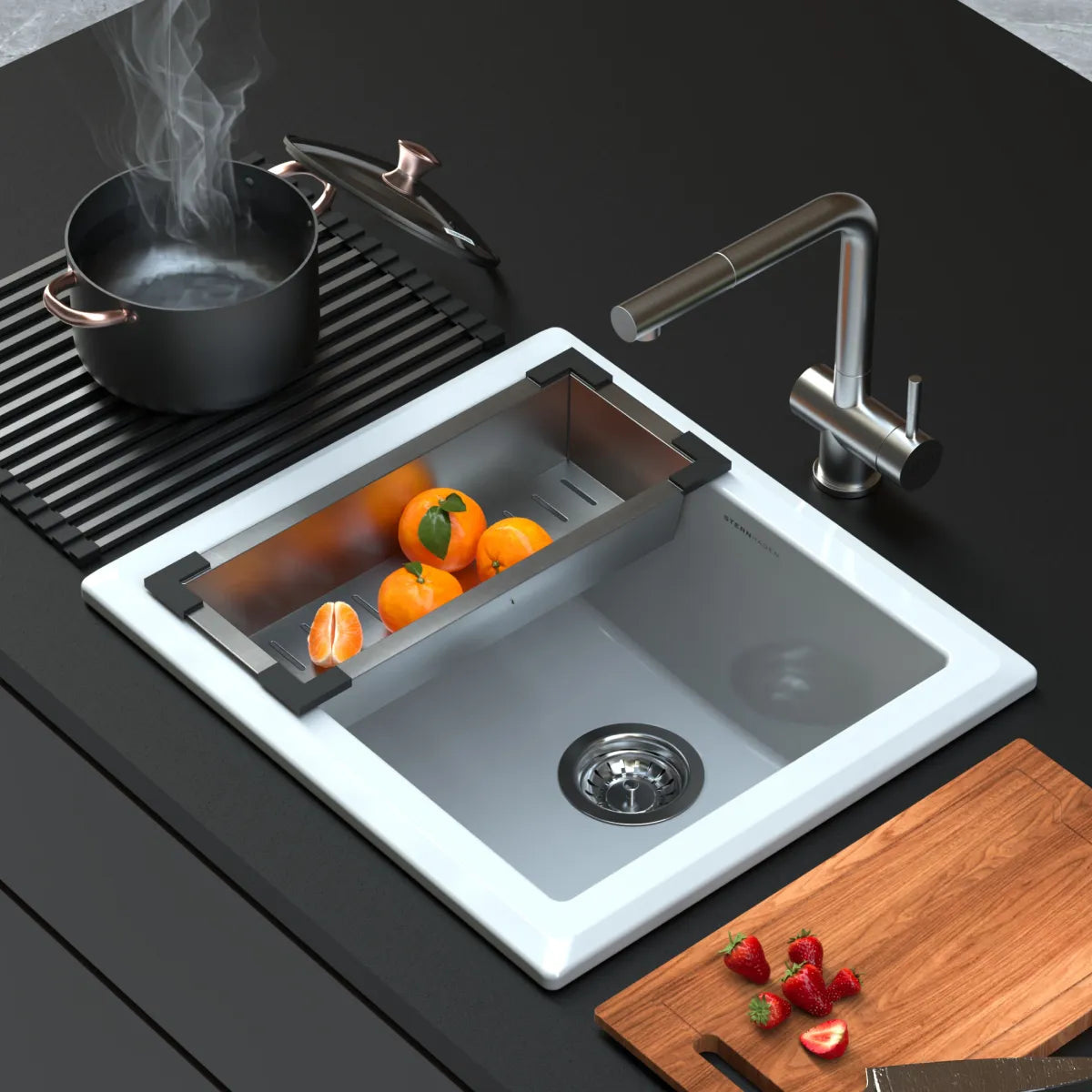 Sternhagen SHSB540: Timeless Style and Functionality in the Single Bowl 540 Sink