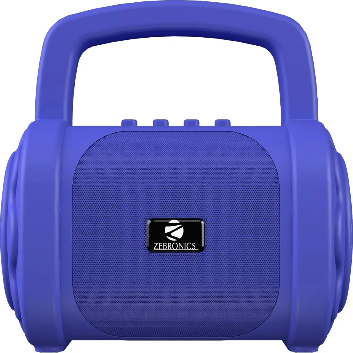 Zebronics Zeb-County 3 Portable Wireless Speaker Supporting Bluetooth v5.0, FM Radio, Call Function, Built-in Rechargeable Battery, USB/Micro SD Card Slot, 3.5mm AUX Input, TWS (Blue)