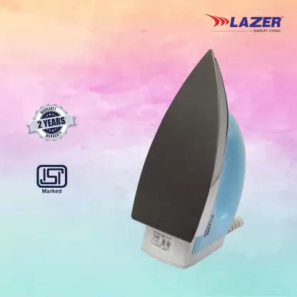 Lazer Featherlite 1000 W Dry Iron  (Sky Blue)