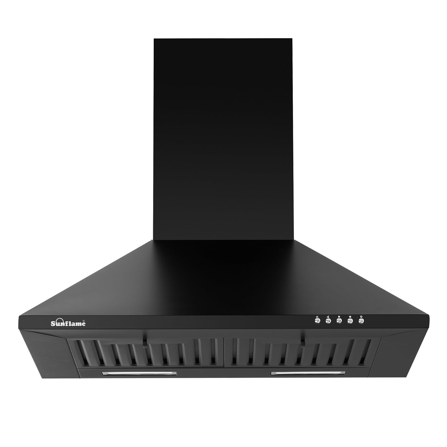 Sunflame Maleo 60 BF Kitchen Chimney | 900 m³/h Suction Capacity | 1- Year Product and 5-Year Motor Coverage | Baffle Filters | 3-Speed Exhaust Setting | Push Button Control | 60 cm