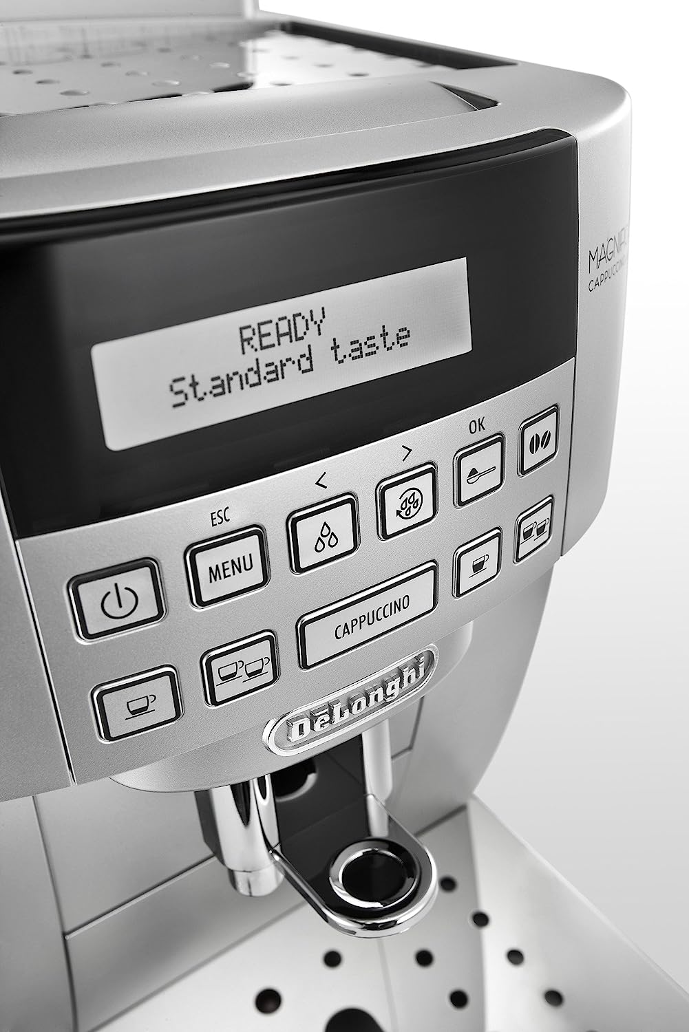 DELONGHI ECAM 22.360.S Fully Automatic Coffee Machine (Silver & Black)