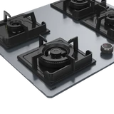 Kaff NYG 64G Kitchen Built-in Hob: 4 Full Brass, 60cm - Sleek & Efficient Cooking Solution