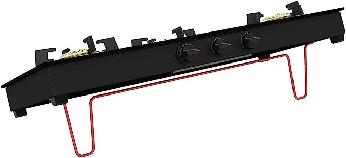 Bosch Series 4 Tabletop Black Glass Gas hob 80 cm 3 Burner (PNW1E6V10I) Manual Ignition