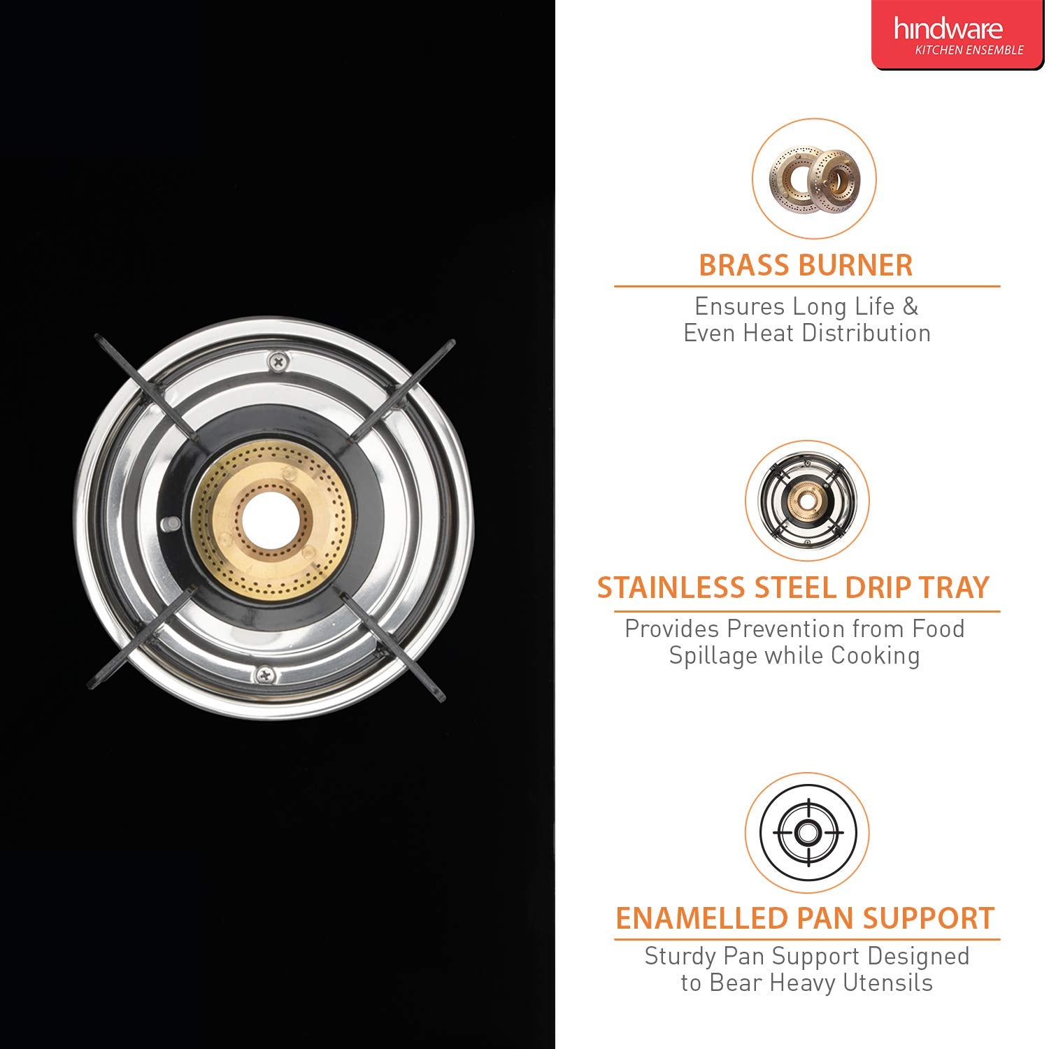 HINDWARE Bruno 2B Cooktop