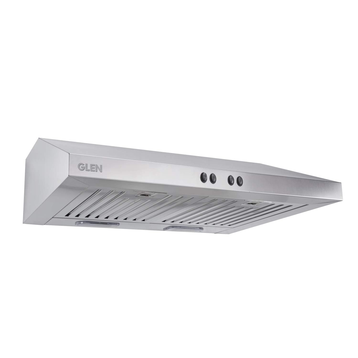 Glen Straight Line Kitchen Chimney 60 cm Junior 6000 SS Baffle Filter - 750