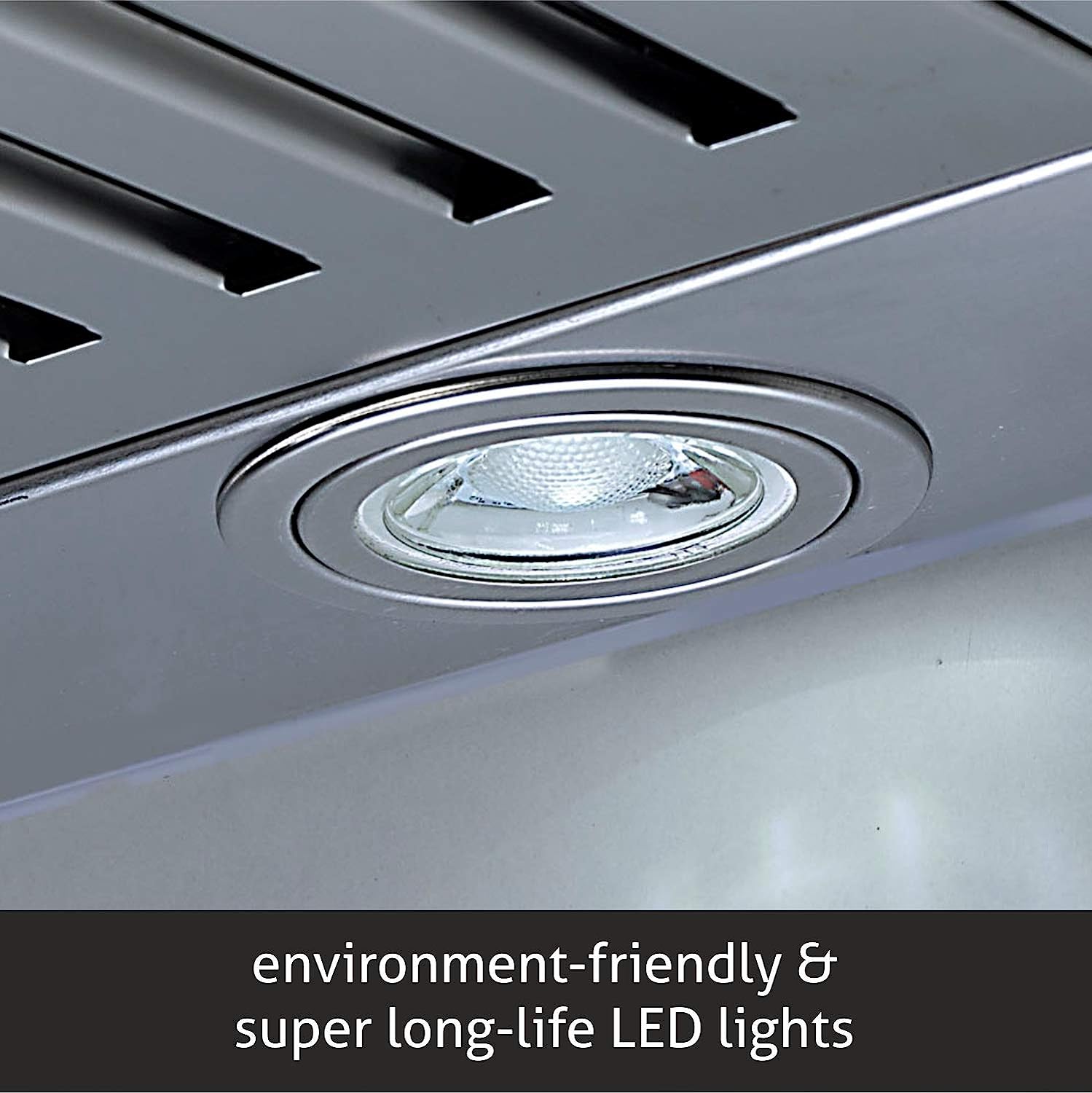 Glen Designer Chimney 6071 Touch Sensor 90cm 1250 m3/h SS
