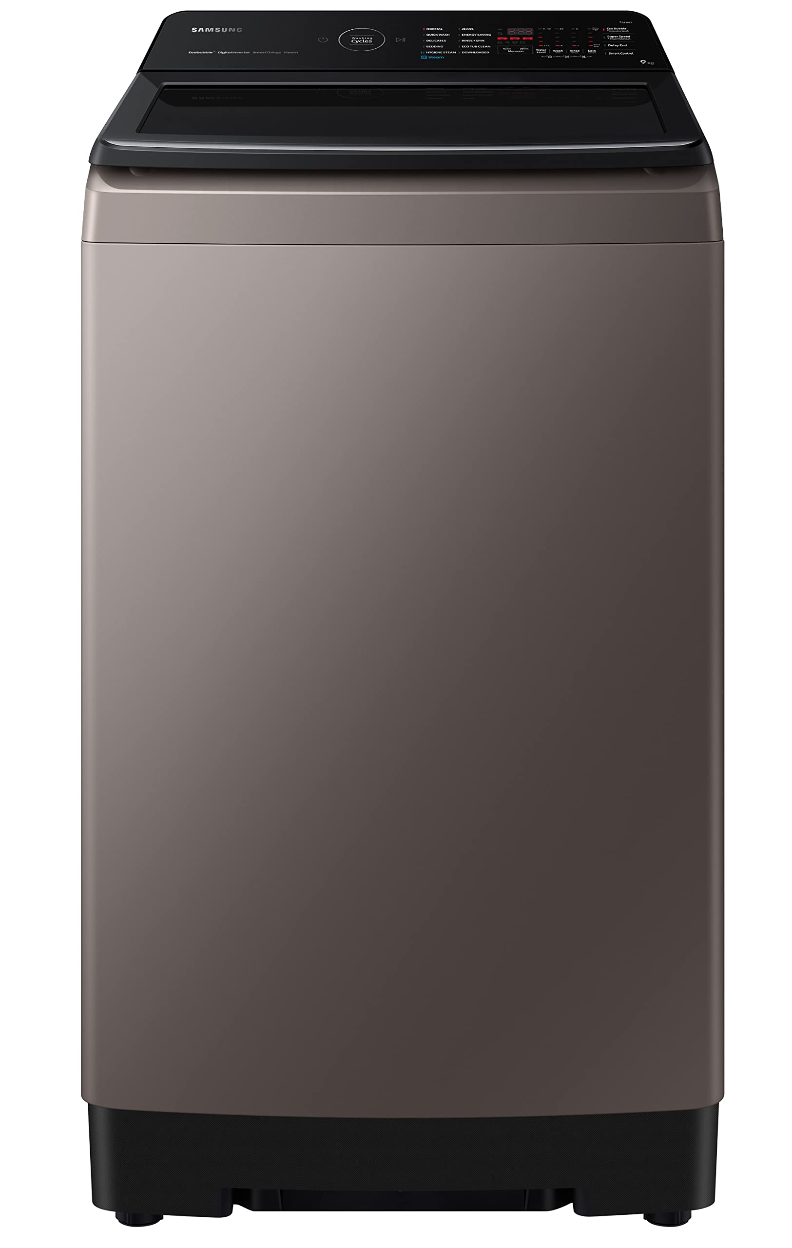 Samsung 9.0 5 star Fully Automatic Top Load Washing Machine Appliance (WA90BG4686BRTL,Rose Brown)
