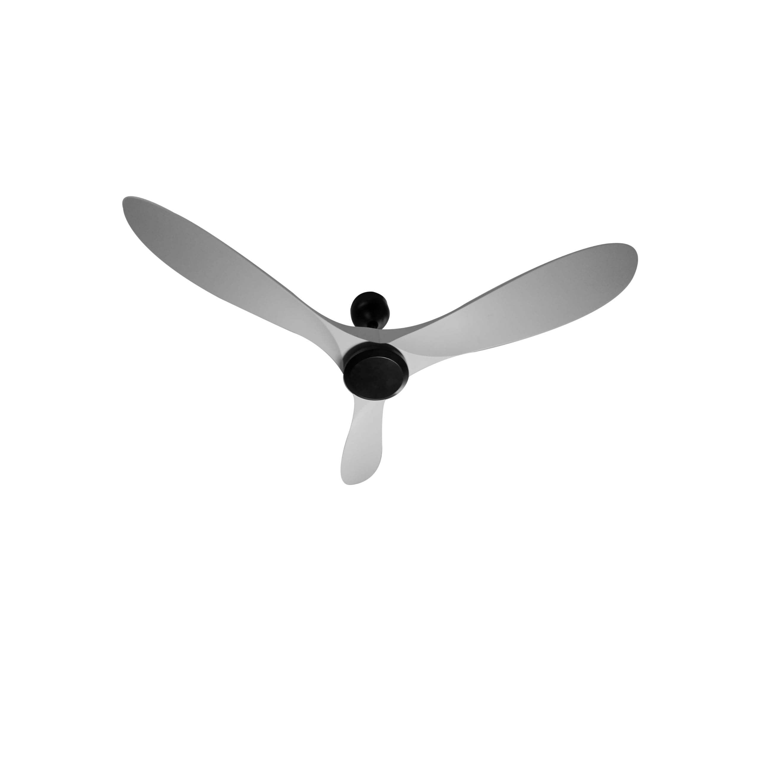 eFF4 asper 1200mm 3 Blade 5 Star BLDC Ceiling Fan, with Aerodynamic ABS Blades and remote control (Black and White)