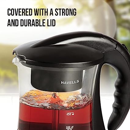 Havells 600 W 6 Cup Crystal Tea Coffee Maker