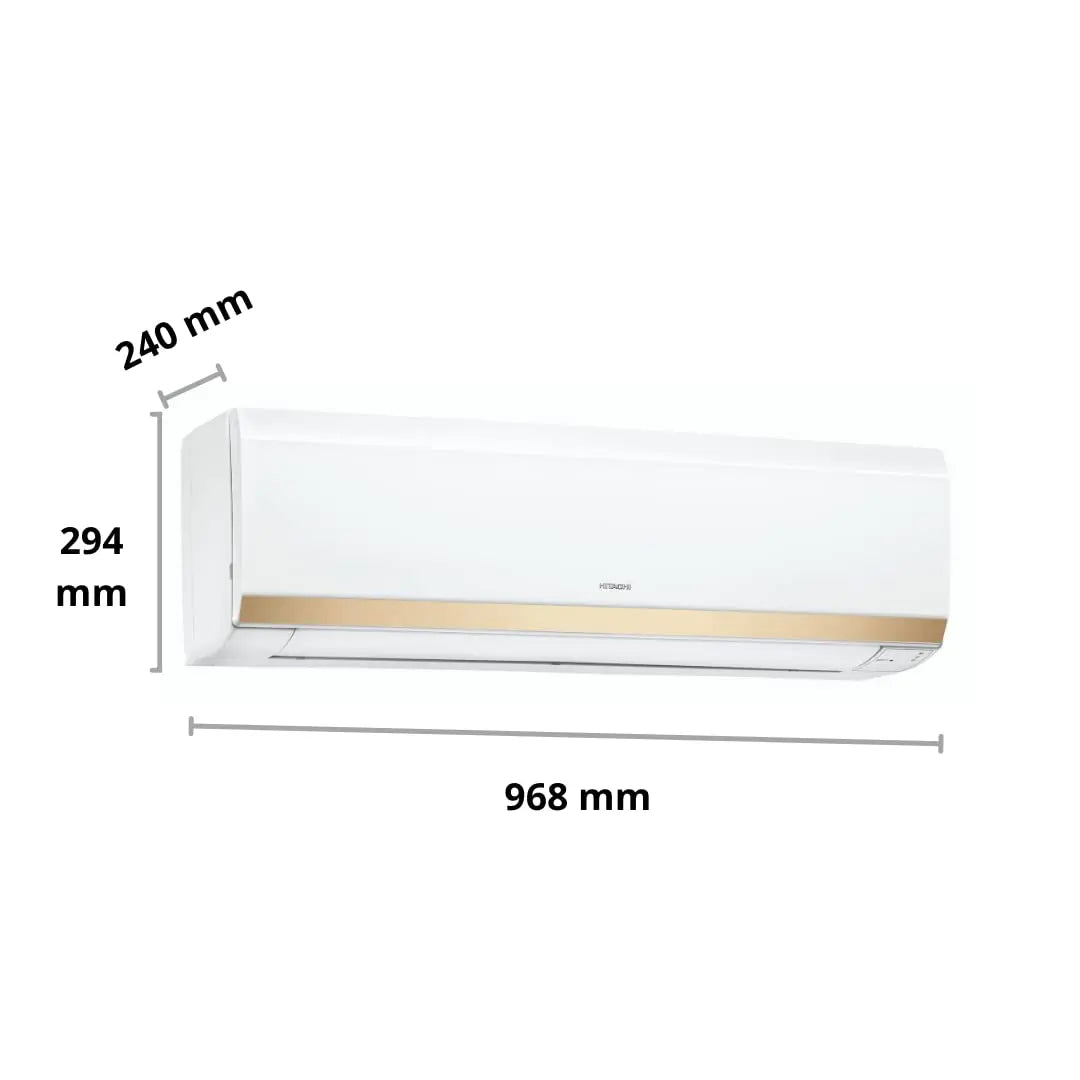 Hitachi Split Ac - 1.5 Ton Hitachi Zunoh 3100F - R32 - RSOG318HFDO (White)