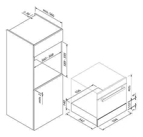 Blaupunkt 5WS16400 Oven: Temperature Regulation for Precise Heating