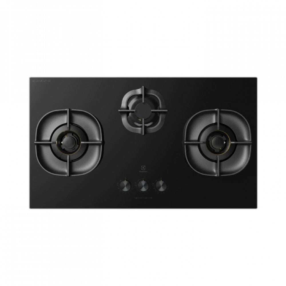 Electrolux 90Cm Ultimate Taste 300 BuiltIn Gas Hob with 3 Cooking Zone EHG9351BC
