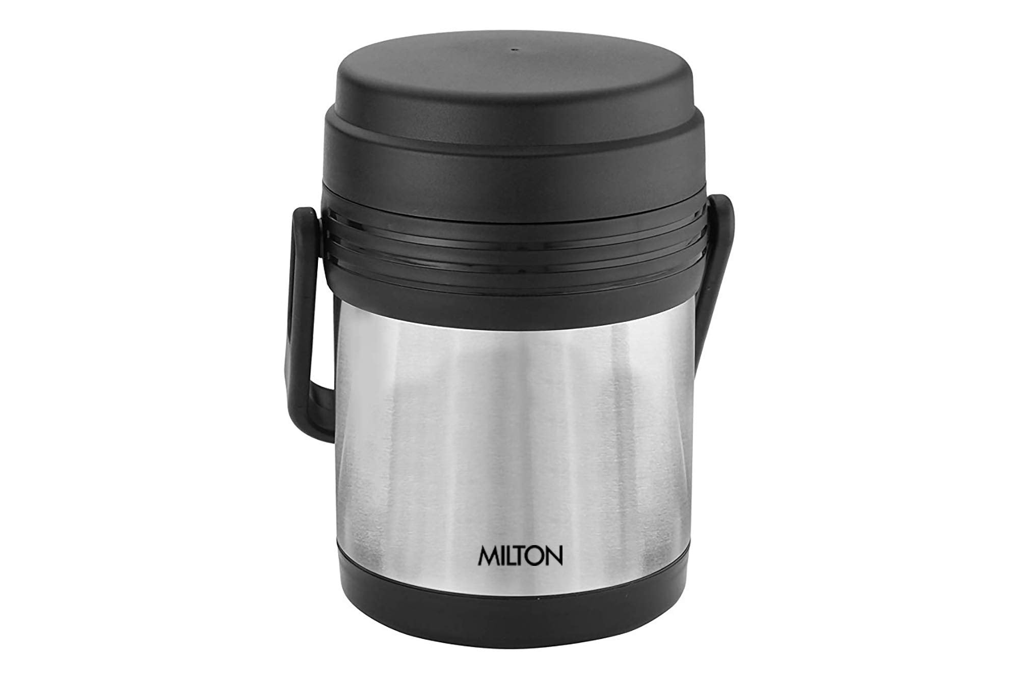 MILTON Thermosteel Hot Meal 3 Container Lunch Box, Silver