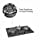 Glen 3 Burner Built in Glass Hob 1073 TR