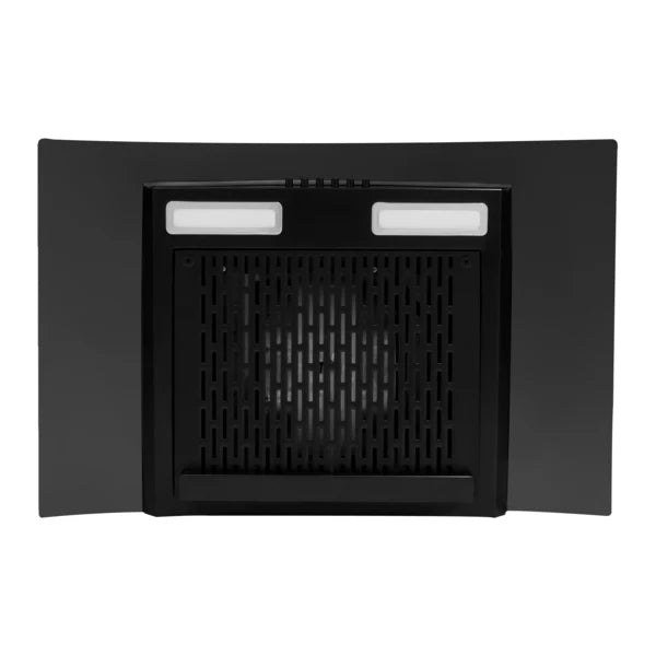 Hindware Chimney Zelda Autoclean 60cm Wall Mounted Black With Motion Sensor