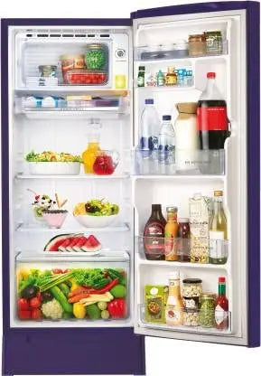 Whirlpool 200 L 3 Star Single Door Refrigerator - 215 IMPC Roy 3S Purple Flower Rain (72113)