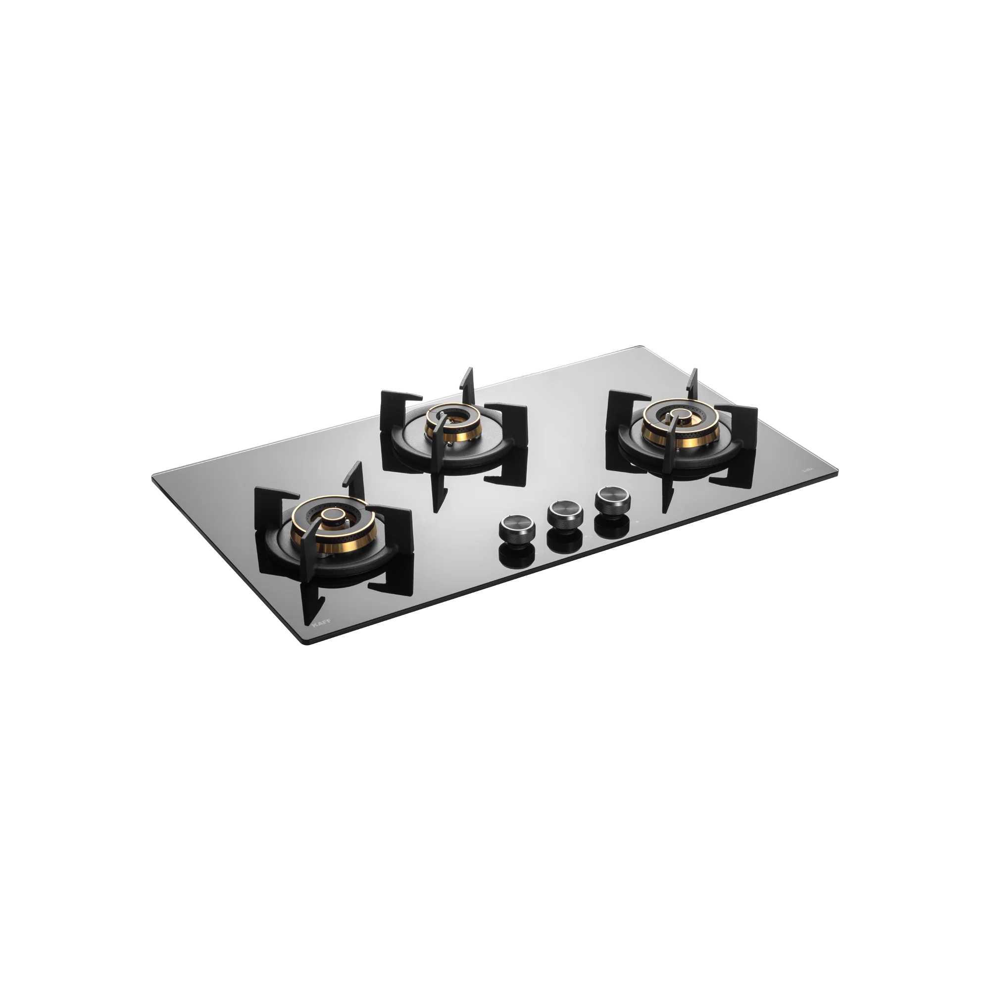 KAFF INF 783 3-Burner Electric Hob with Tempered Glass Top in Black - Automatic, Sleek Design