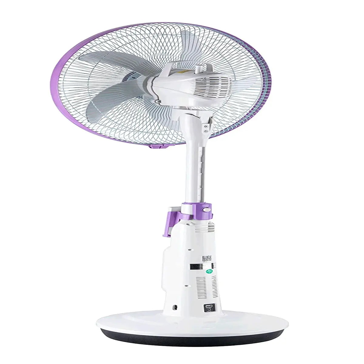 Bajaj Nuvo 400 mm Plum Purple Table Cum Pedestal Fan with BLDC Motor and Remote Control Operation, Regular