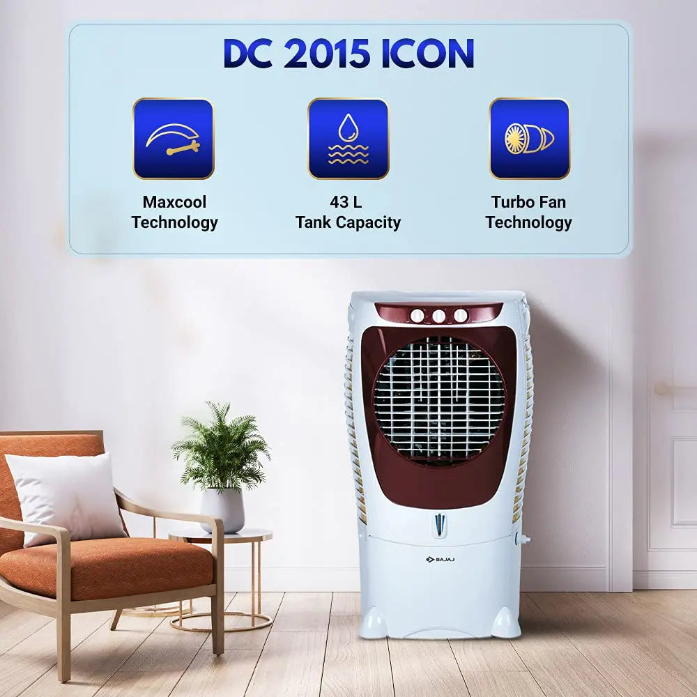 Bajaj DC 2015 ICON Room Cooler White