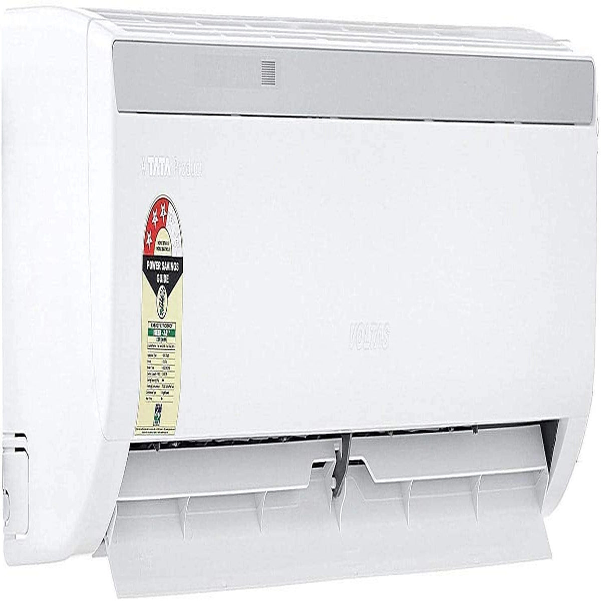 Voltas 1 Ton 3 Star Split AC (Copper, 123EZA, White)