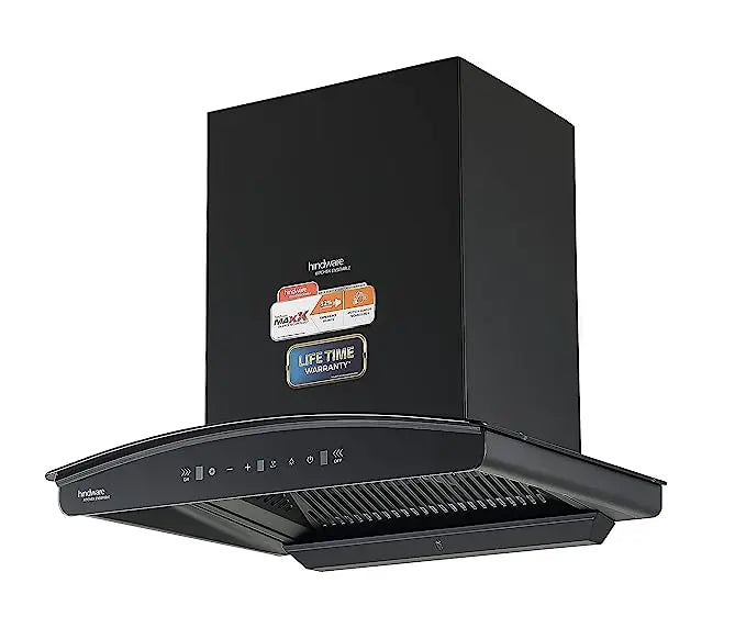 Hindware Chimney Zinnia 60 Cm Black Touch Control
