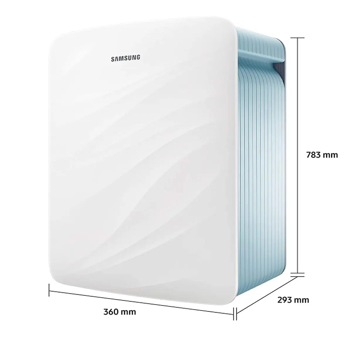Samsung AX40T3020UW/NA 34-Watt Air Purifier (Airy white, HEPA Filter)