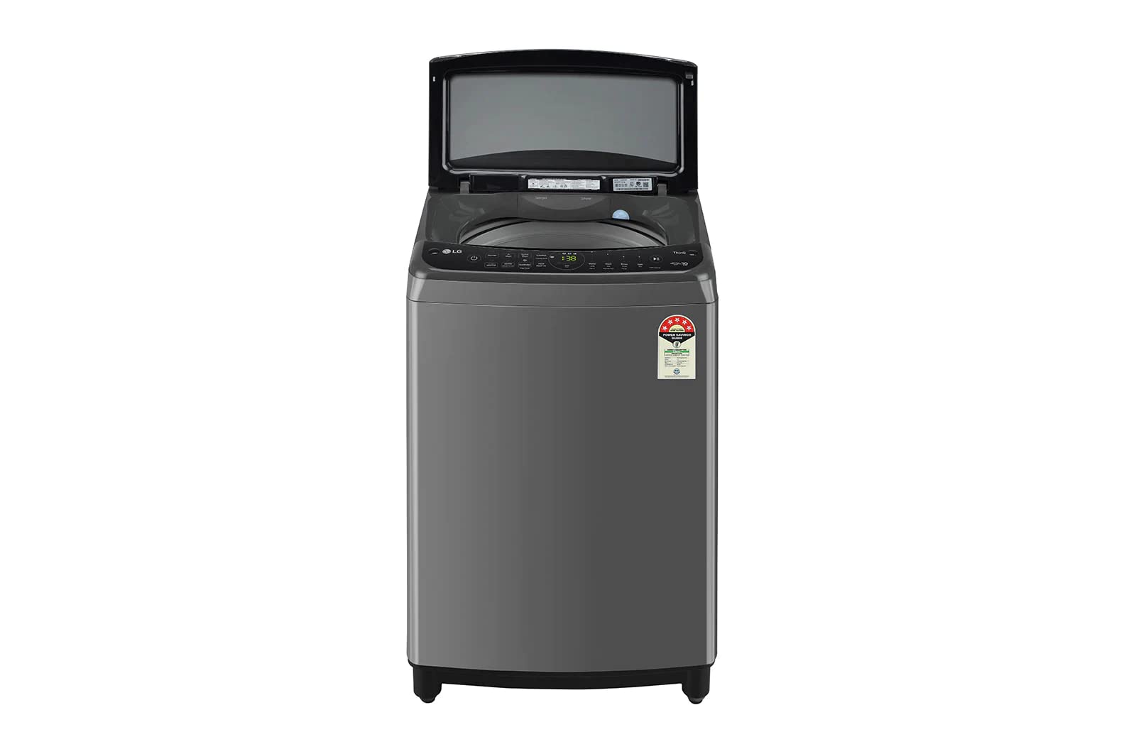 LG 9Kg Top Load Washing Machine THD09SWM AI Direct Drive In-built Heater Middle Black