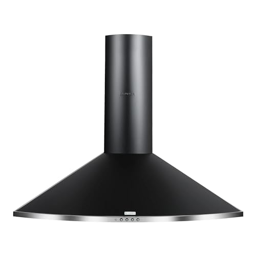 Faber 90 cm,3 way suction chimney,1095 m3/hr chimney with 3 Jar mixer grinder (COMBO HOOD TENDER 90 PB BK+MIXER) Push button, Black