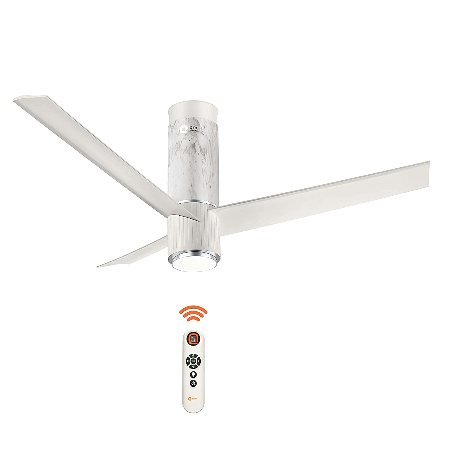 Orient Electric 1200mm Ceiling Fan Marble White