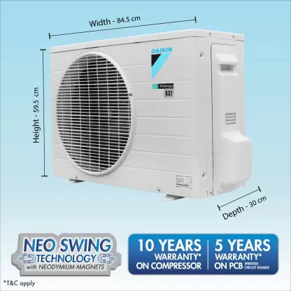 Daikin 1.5 Ton 5 Star FTKG50TV16U Inverter Split AC