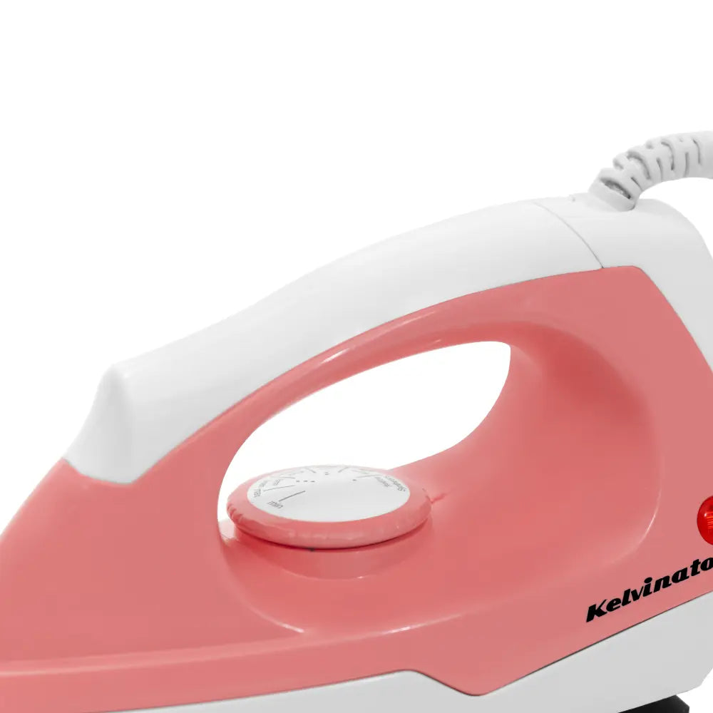 Kelvinator Superio Dry Irons KDIP10911 Pink and White