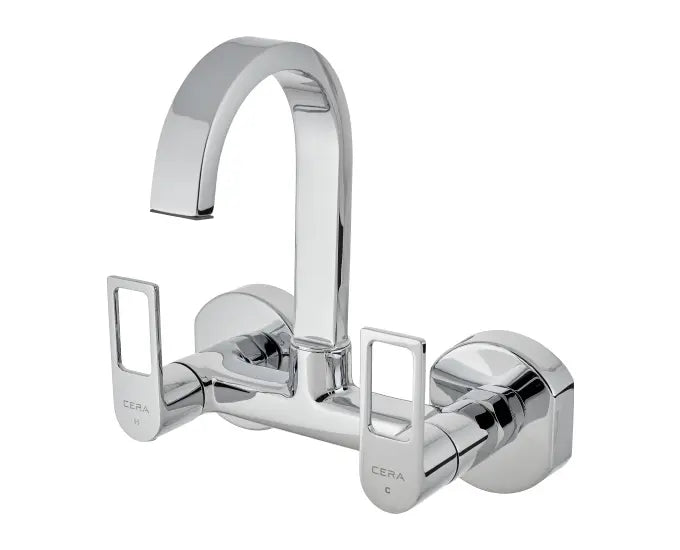 Cera F1099501 Winslet Sink Mixer Silver Colour
