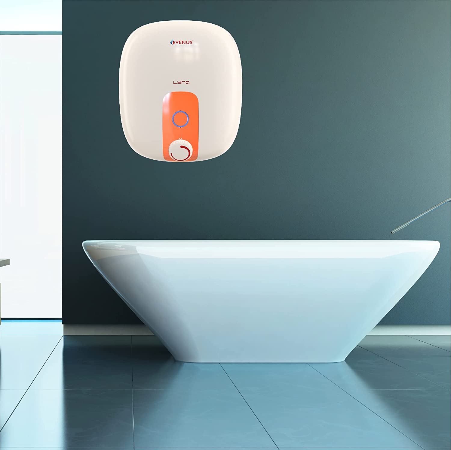 Venus Lyra 10R Water Heater Ivory Orange 4 Stars