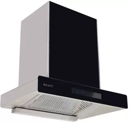 Kraft Italy ATTA (60) Auto Clean Wall Mounted Chimney  Black 1900 CMH