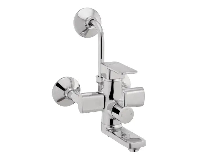 Cera F1005413 Ruby Wall Mixer Silver Colour