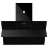 Faber Zenith FL HC SC BK 90cm Ducted Chimney with Odor Sensor (Black) - 1400m3/hr Auto Clean Wall Mount