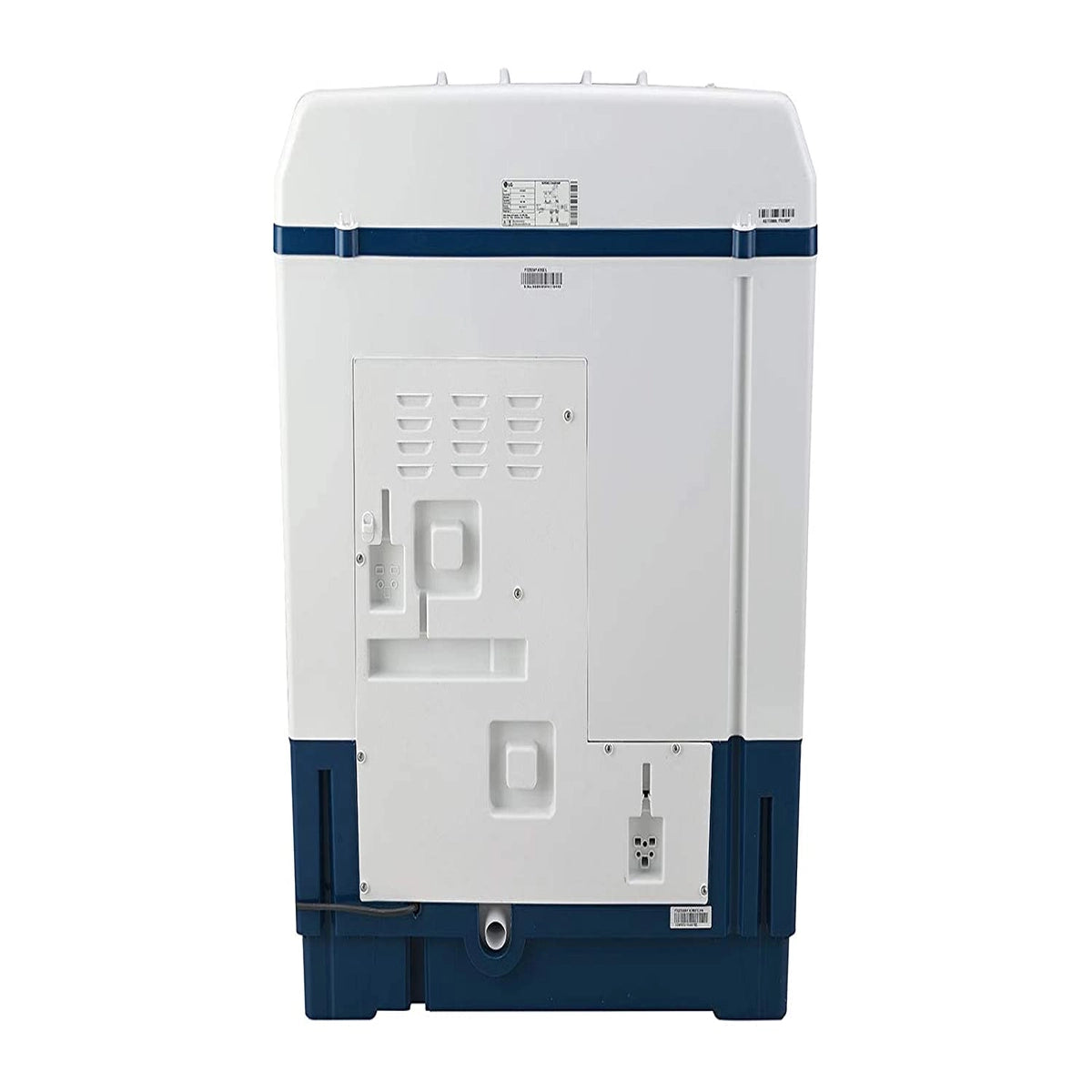 LG P7025SBAY Wash 7Kg and Spin 6 Kg, 4 Star, Rust Free Body, Roller Jet Pulsator, Wind Jet Dry, Color: Dark Blue