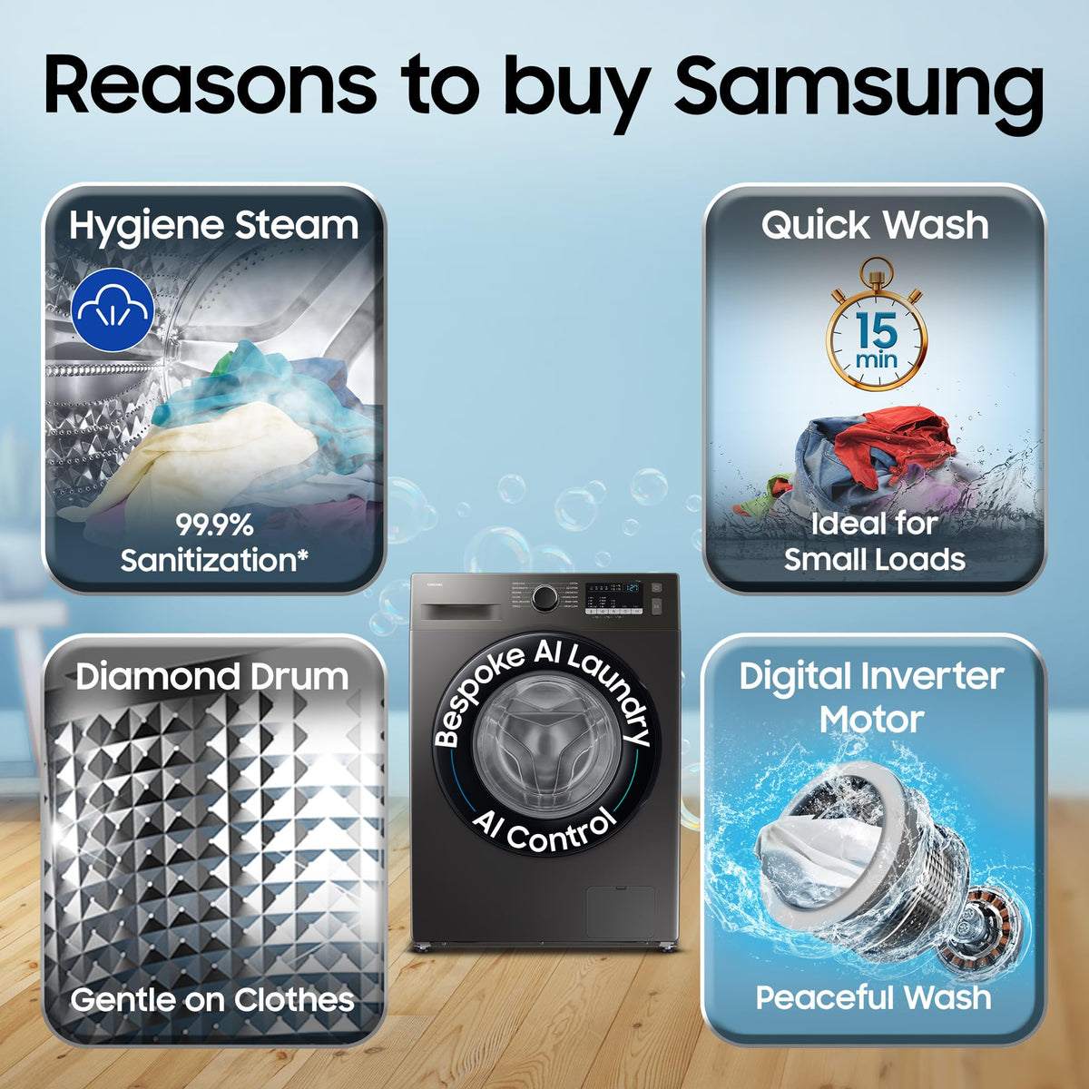 Samsung WW70FG4S02AXTL 7 kg front load washing machine