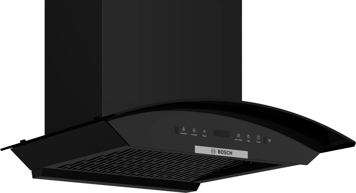 Bosch DWA61BJ60I 60 cm matt black wall-mounted cooker hood