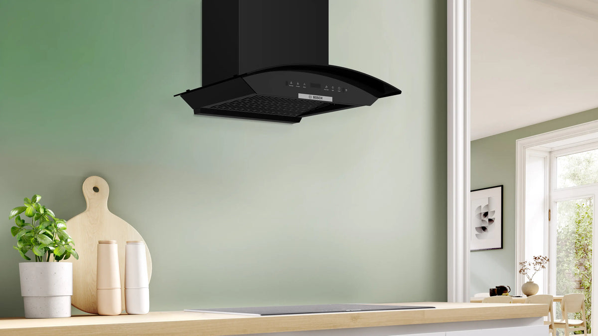 Bosch DWA61BJ60I cooker hood front view
